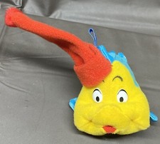 Disney Flounder The Little Mermaid Plush 1989 Ornament McDonalds