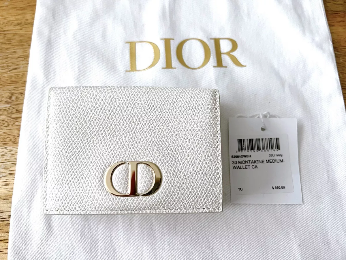 Dior 30 Montaigne Bags Ivory