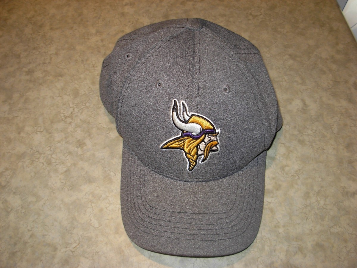 Vikings Gray Baseball Cap Hat Adjustable Strap back, Main Gate, TC  Ortho