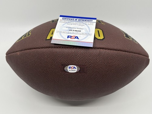 Gale Sayers Chicago Bears HOF Signed Autograph Wilson NFL Football PSA DNA *29 - Picture 3 of 3