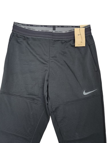 Nike Pro Fleece Training Athletic Pants DV9910 010 Men's Size Medium - Picture 2 of 9