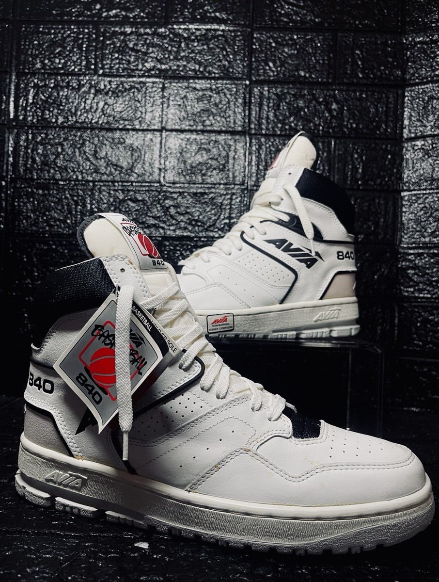 AVIA ‘80s 840 Vintage Basketball Shoes 1987 Avia 840 Hi Basketball Sneakers Sz M/10.5 | eBay
