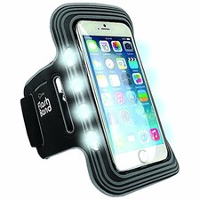 iWerkz Universal 44110 Flash Band Flashing Sports Armband - Black
