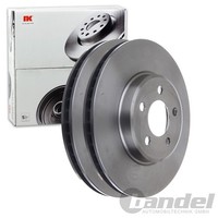 2X NK Bremsscheiben 320Mm BelÜFtet Vorne Passend FÜR Chrysler 300C | 209320