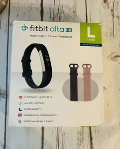 La société Fitbit Alta HR Fitness Wristband Activity Tracker 3 Bracelets neufs