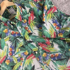 Brooks Brothers Men XL Regent Original Button Down Short Sleeve Shirt Floral