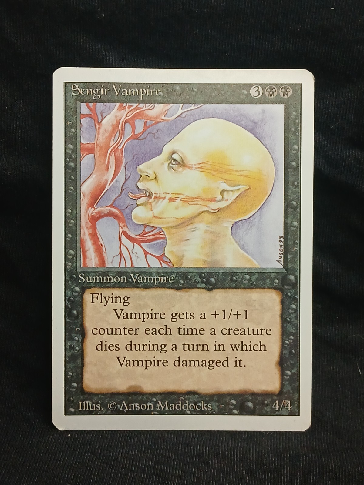 MTG Sengir Vampire - Revised Edition - LP (Lightly Played)