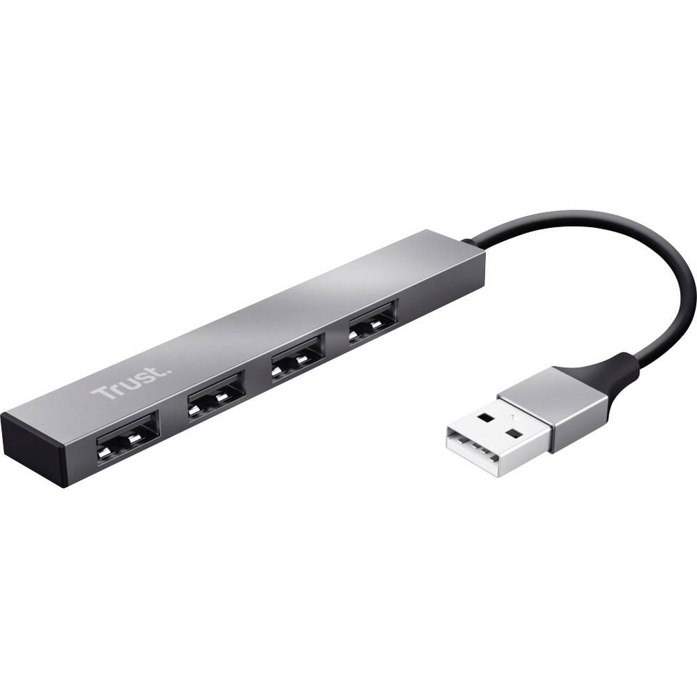 Hub USB 4 ports Trust pour connecter clavier souris et clé USB simultanément