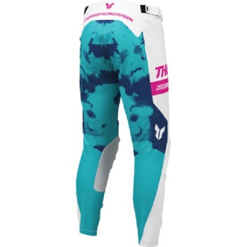 THOR Launchmode Bleach Pants - White/Aqua - US 30 2901-12313 for