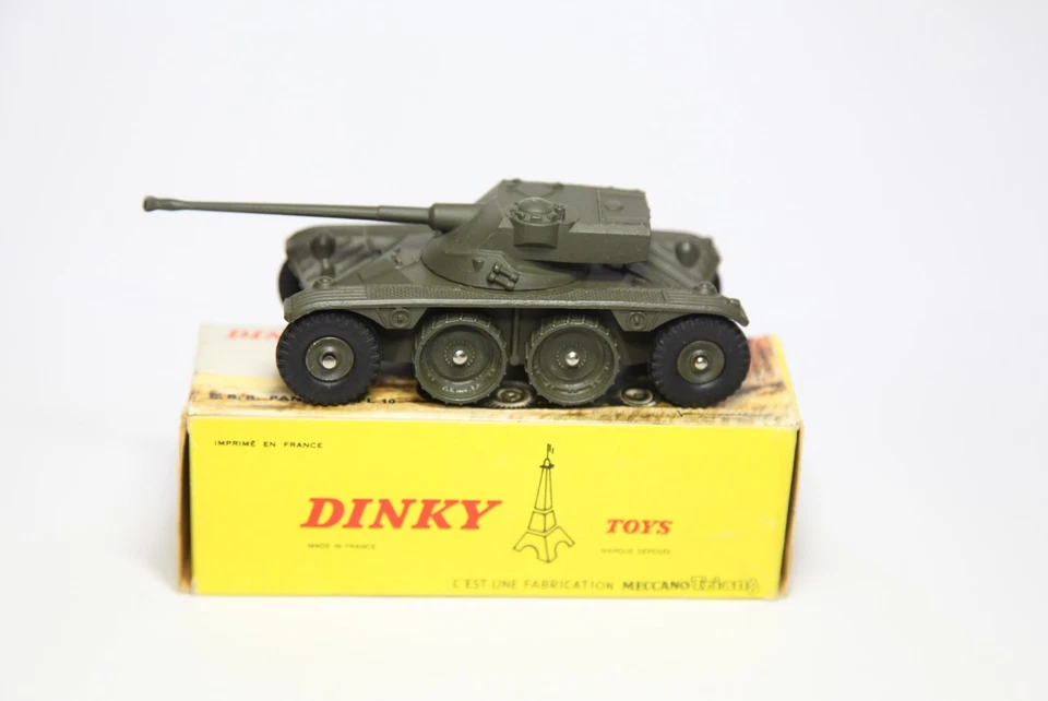 Coche blindado French Dinky 827 Panhard FL 10 en caja original - casi como nuevo de colección Foto 2 de 4