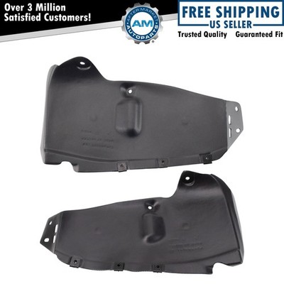 Quarter Panel Splash Shield Set Fits 2012-2017 Hyundai Accent