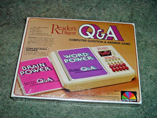 Vtg Reader's Digest Q  A Computer Game Sealed Over 3,000 Questions  Answers