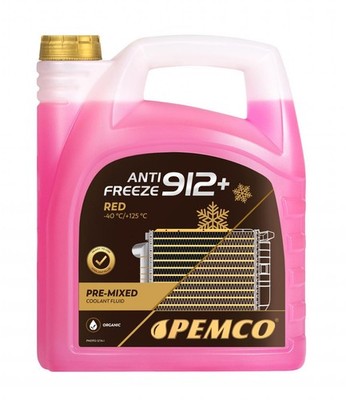 PEMCO Betriebsflüssigkeiten PM0912 Antifreeze 912+ (-40) 5 Liter