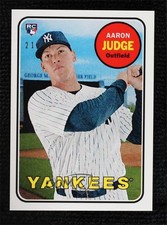 2017 Transcendent Topps History VIP Party 21/87 Aaron Judge (1969 Design) 1l7