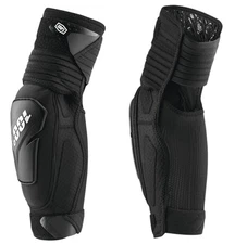 100% Fortis MTB Mountain Bike Elbow Guards Black