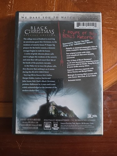BLACK CHRISTMAS (DVD) Special Edition (SEHR GUTER ZUSTAND) Olivia Hussey - Bild 3 von 3