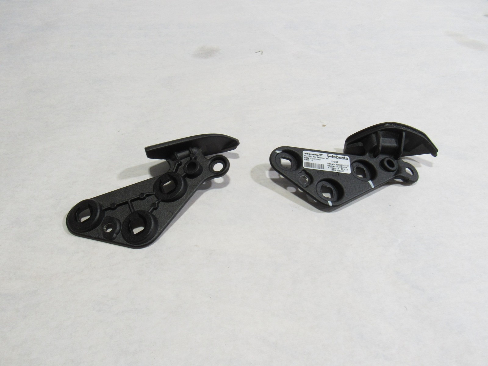 17-20 Mclaren 720S 720 2020 Left Right Convertible Roof Bracket Mount Set #3