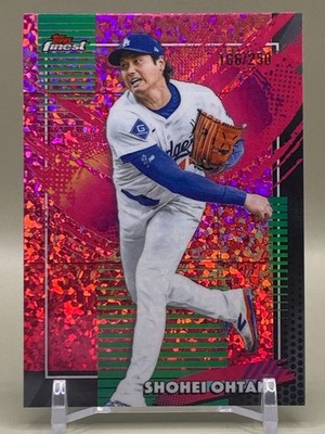 2026 Topps Finest Shohei Ohtani Rare Variation Pink Mini-Diamond /250 - Read!