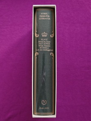 Nobelpreisträger für Literatur - 1948-1950: Eliot, Faulkner, Russell