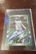Autographed - 2021 Topps - Eddy Alvarez #326 Green /499 (RC)