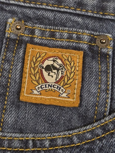 Cinch Green Label Mens Regular Fit Straight Leg Blue Jeans Sz 40X32 - Picture 2 of 5