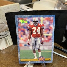 NFL - 1993 Classic Draft Picks Football Roger Harper Rookie Card