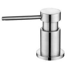 500ml Soap Dispenser For Kitchen Sink Stainless Steel Pump Head Brushed Nickel