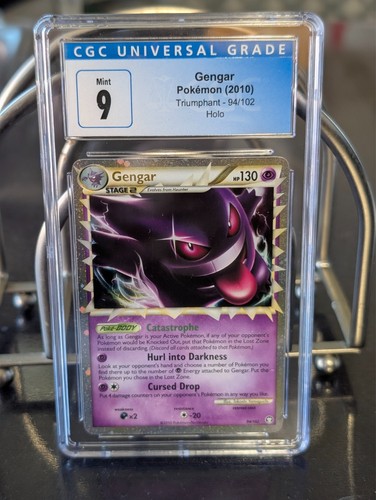 Gengar graded CGC 9 for sale on eBay