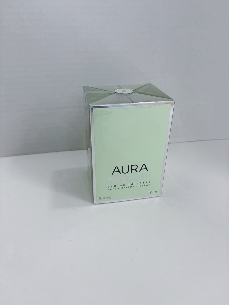 Aura By Mugler Eau De Toilette Spray For Women 3oz/90ml NIB Sealed