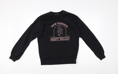 Threadbare Damen Pullover Sweatshirt schwarz Größe 6