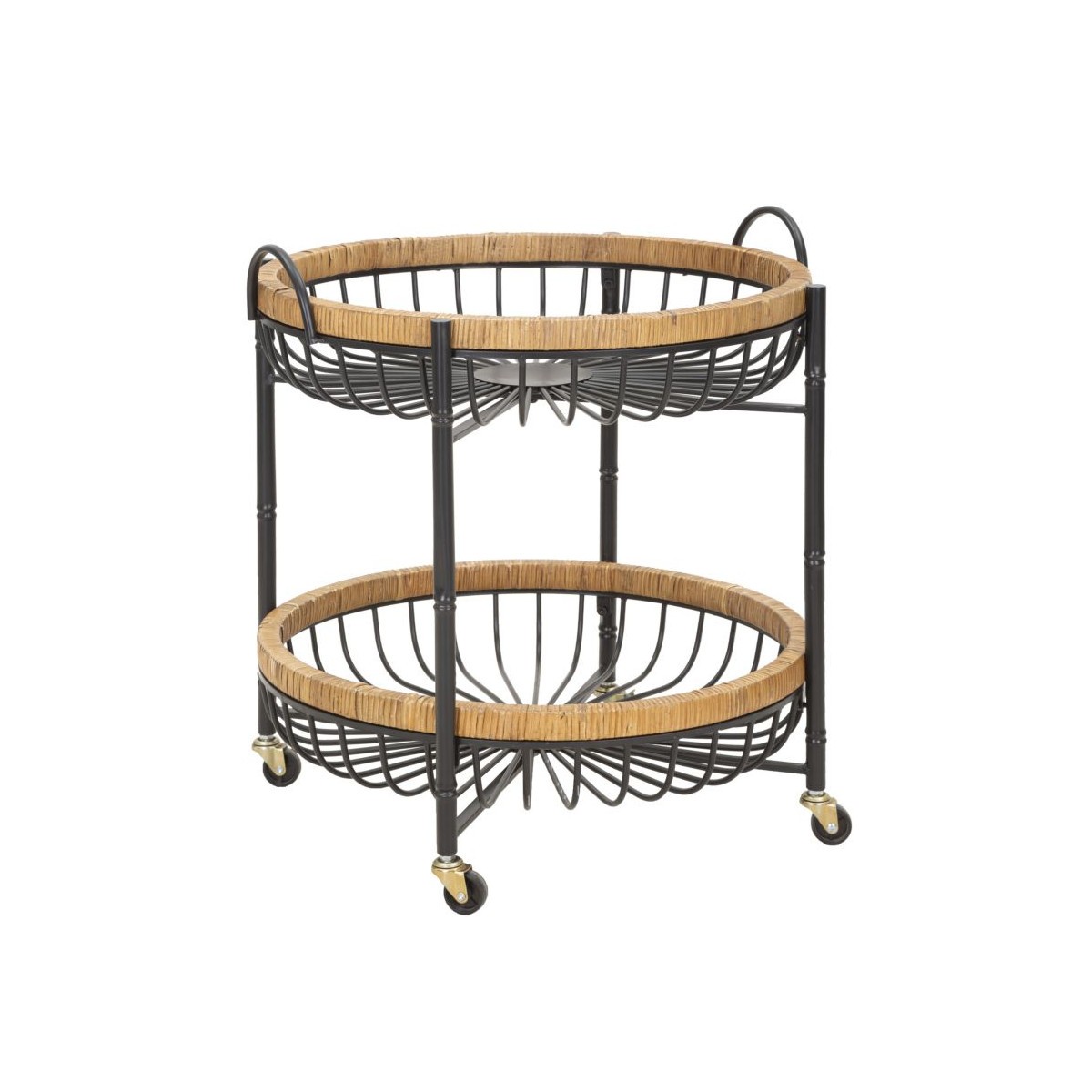 Desserte de cuisine Cebu 62cm pour libérer de l'espace de rangement