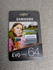 Samsung Evo Select 64GB Class 10 - SDXC Memory Card - MB-ME64GA/AM 