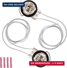 Light Socket Wire Harness Pigtail Repair Kit LED Standard, Bulbs 4114,4157,3157