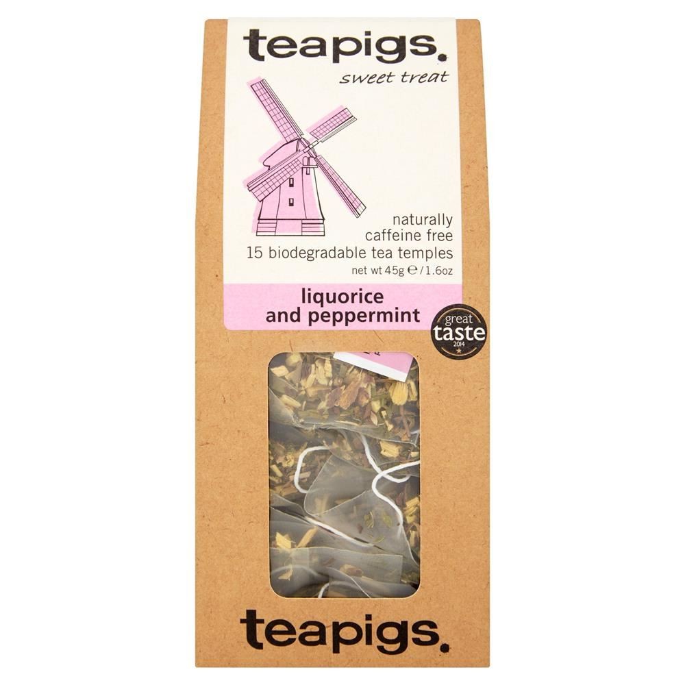 Teapigs liquorice & mint 15 tea temples - 4 Pack - Image 5