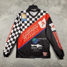 Akron BMX Racing Jersey Shirt Large Graphic All Over Seth Cole 2023 *