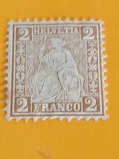 Timbre Suisse 1862/63 Neuf*