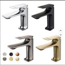 Luxury Single Lever Taps Modern Water Mixer Tap Bathroom Faucet for Basin Wash