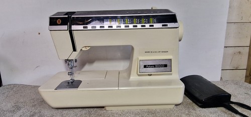 Singer Futura 2000 Vintage Nähmaschine Ersatzteile/Teile Reparatur