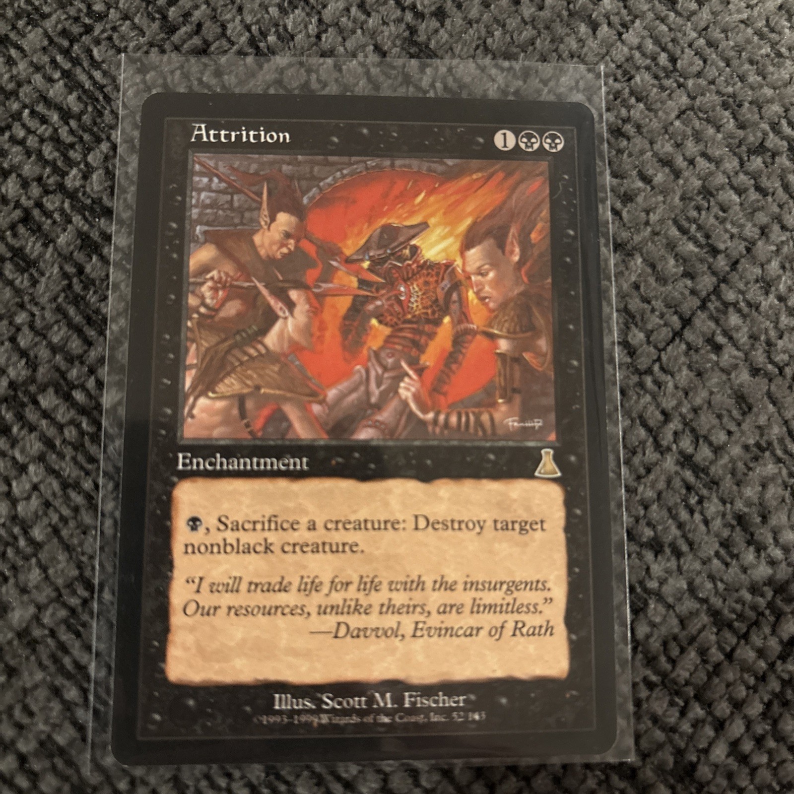 Attrition - LP - Urza's Destiny - 52 - MTG - Magic the Gathering