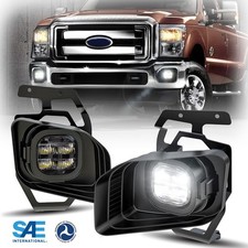 Led Fog Lights For Ford 2011-2016 F250 F350 F450 Super Duty Bumper Driving Lamp