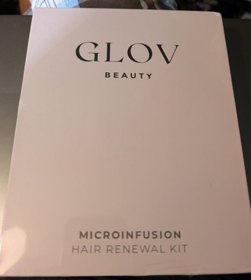 GLOV Hair Microneedling Set. Hair Renewal Kit. Brand New In Sealed Box