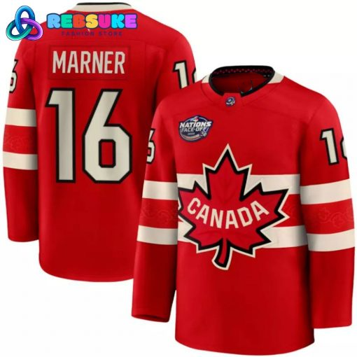 Cana da Hockey 4Nations FaceOff Mitch-Marner 16 Hockey Jersey