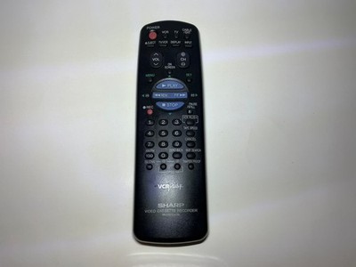 Sharp RRMCG1209AJSA Remote Tested Working Infrared OEM For TV, DVD, VCR, SAT