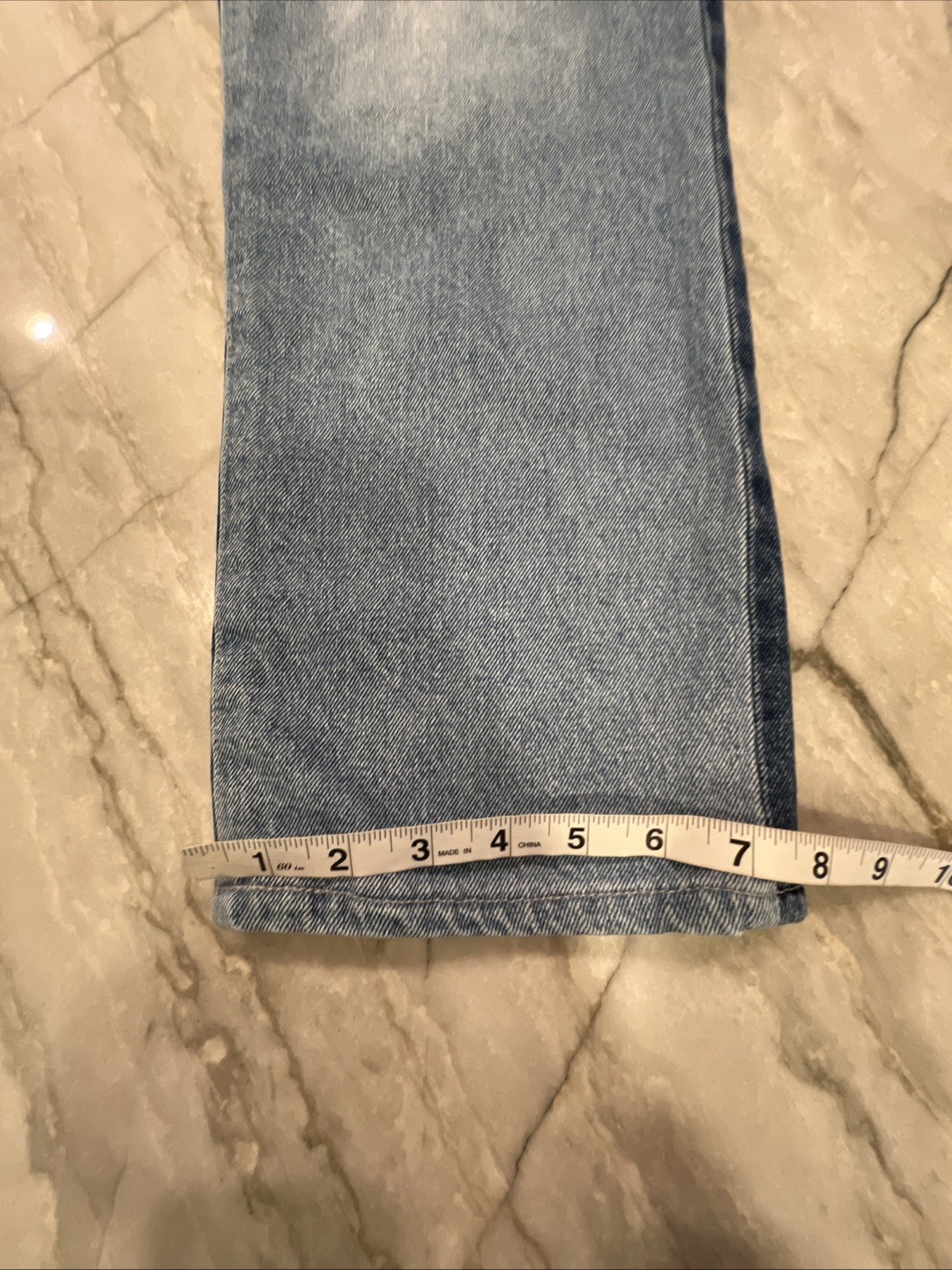 KanCan Patchwork Two Tone Button Fly Straight Leg… - image 9