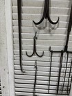 RARE COLLECTION WROUGHT IRON SKEWER HOLDER SKEWERS TREBLE DOUBLE — photo 4