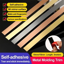 Mirror Edging Metal Molding Trim  Ceiling Furniture Tile