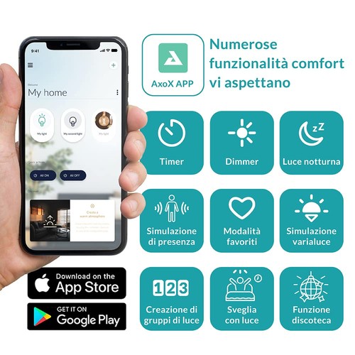 EGLO connect.z Smart Home lampadina Led E27, ST64, ZigBee, app e controllo shth - Foto 4 di 7