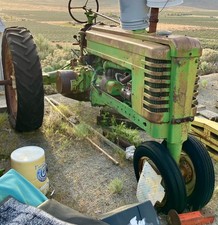 John Deere Tractor Model B for sale, for restoration or parts engine free & runs