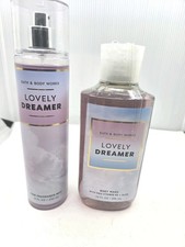 Bath Body Works LOVELY DREAMER Mist /Body Wash / 2 Pcs