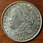 1921-P Morgan Silver Dollar-Extremely Fine